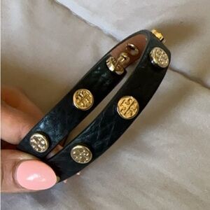 Tory Burch double wrap bracelet